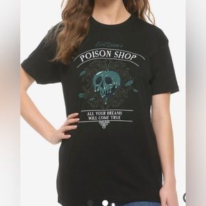 NWT Disney villains evil queen poison shop tee Halloween t shirt